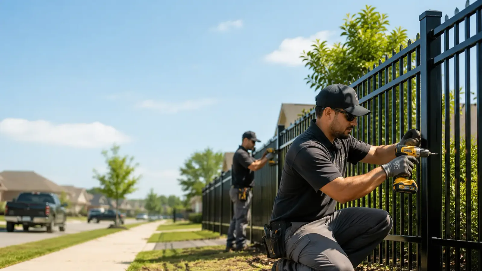 Metal Fence Installation in Eldridge, IA
